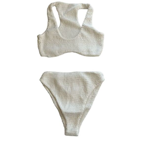Naked Wardrobe Cream Bikini Set - Picture 1 of 4